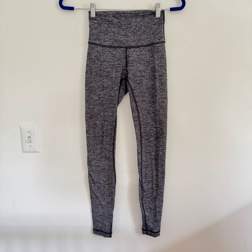 Lululemon Wunder Under Hi-Rise Tight leggings Heathered Black